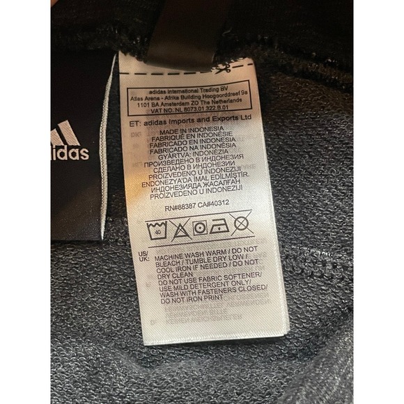 Adidas Women's Dark Heather Gray Tennis Golf Skort Skirt Athletic Size M - Picture 5 of 10